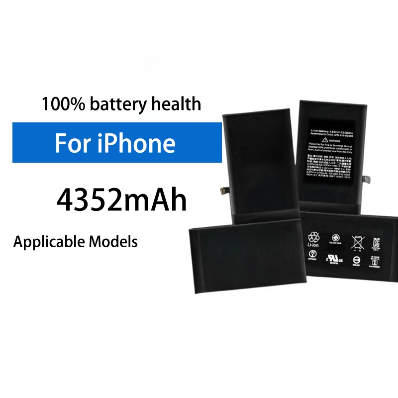 Аккумулятор литий-ионный перезаряжаемый 4352 мАч, 0 циклов зарядки, для iPhone 4S, 5S, 6, 6S, 6 Plus, 6S Plus, 7 Plus, 8 Plus, XSM, 11, с увеличенным сроком службы
Аккумулятор литий-ионный перезаряжаемый 4352 мАч, 0 циклов зарядки, для iPhone 4S, 5S, 6, 6S, 6 Plus, 6S Plus, 7 Plus, 8 Plus, XSM, 11, с увеличенным сроком службы