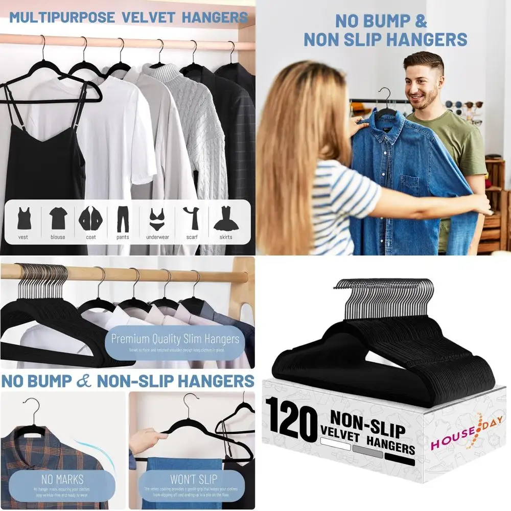 Набор из 120 нескользящих вельветовых вешалок, тонкий дизайн для одежды, костюмов, рубашек и тяжелых пальто — идеально подходят для организации гардероба
Набор из 120 нескользящих вельветовых вешалок, тонкий дизайн для одежды, костюмов, рубашек и тяжелых пальто — идеально подходят для организации гардероба