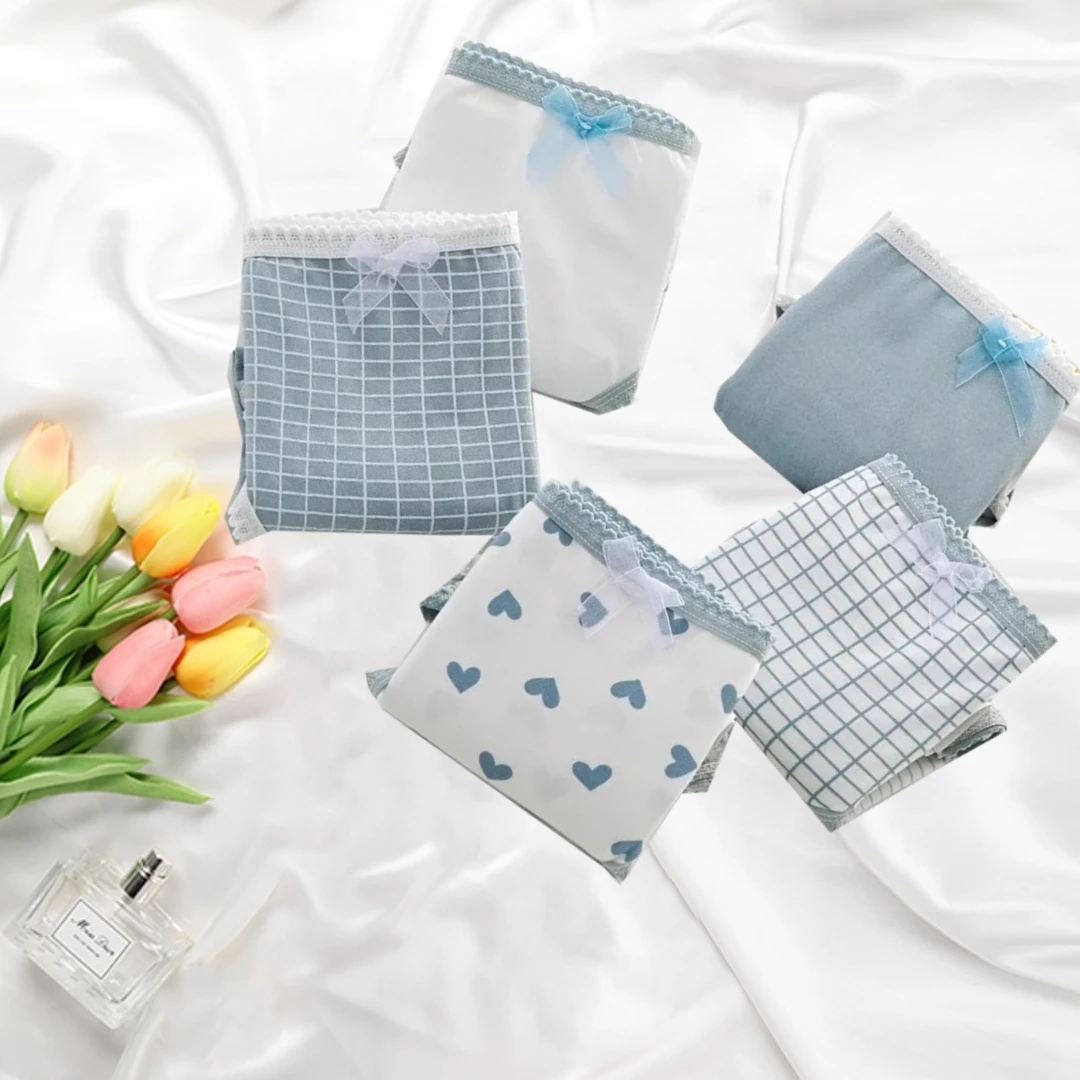 Style Cute Sweet Printed Girl's Student Triangle Shorts Milk Silk Mid-Waist Breathable Underwear Women's Japanese-Korean
Style Cute Sweet Printed Girl's Student Triangle Shorts Milk Silk Mid-Waist Breathable Underwear Women's Japanese-Korean