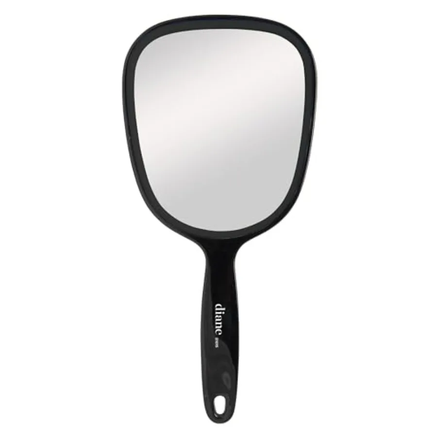Diane Hand Mirror Standard 1X Magnification Hand Held Mirror, Single Sided Vanity Makeup Mirror for Women, Men, Salon, Barber,
Diane Hand Mirror Standard 1X Magnification Hand Held Mirror, Single Sided Vanity Makeup Mirror for Women, Men, Salon, Barber,