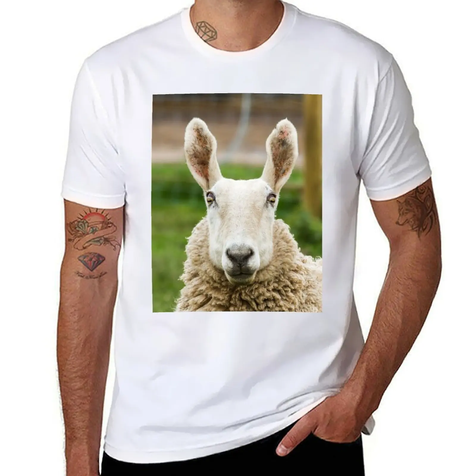 Rabbit Eared Sheep T-Shirt t shirts for man cotton t shirt men 100% cotton luxury brand T-Shirt
Rabbit Eared Sheep T-Shirt t shirts for man cotton t shirt men 100% cotton luxury brand T-Shirt