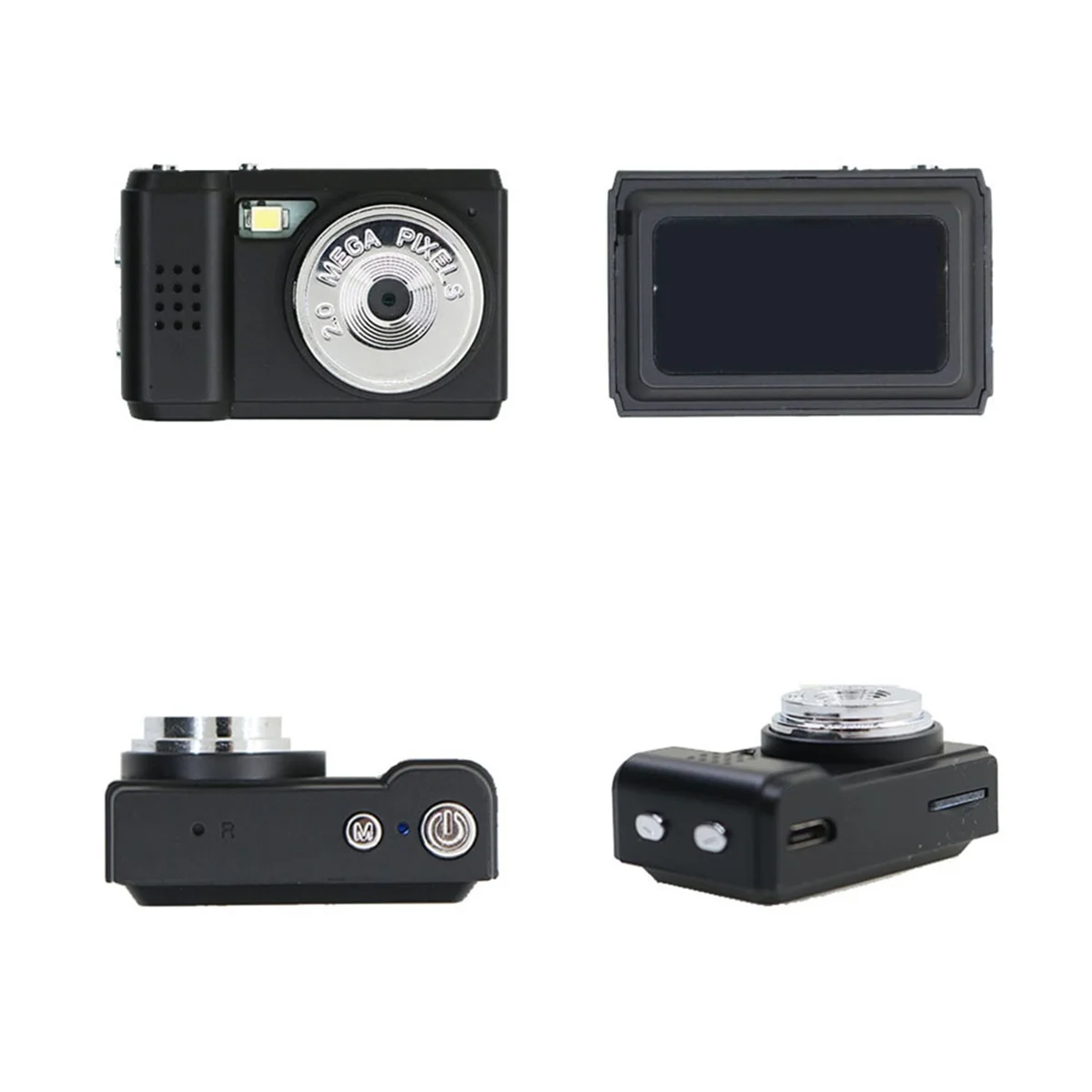 TYMQ S5 Camera with Screen CMOS HD 1080p Sports Portable Very Small Mini Camera Video Recorder Black+Bundle: Only Camera
TYMQ S5 Camera with Screen CMOS HD 1080p Sports Portable Very Small Mini Camera Video Recorder Black+Bundle: Only Camera