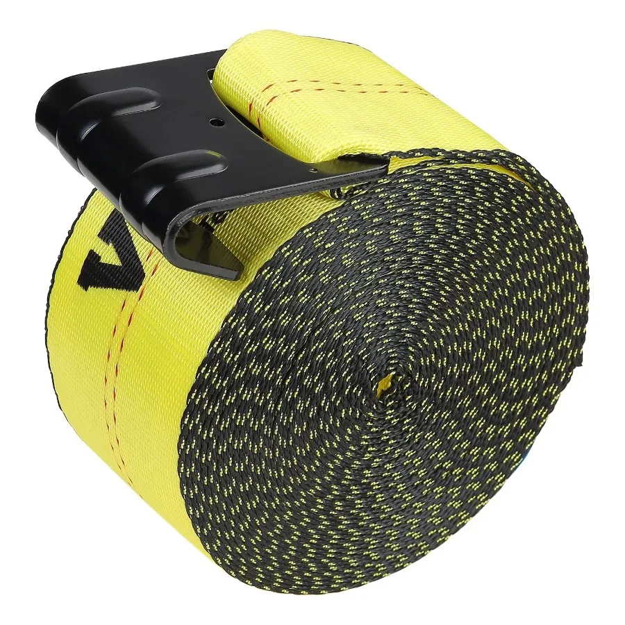 Winch Straps 4" x 30' 6000 lbs Load Capacity 18000 lbs Break Strength Truck Straps with Flat Hook Flatbed Tie Downs Cargo Cont
Winch Straps 4" x 30' 6000 lbs Load Capacity 18000 lbs Break Strength Truck Straps with Flat Hook Flatbed Tie Downs Cargo Cont