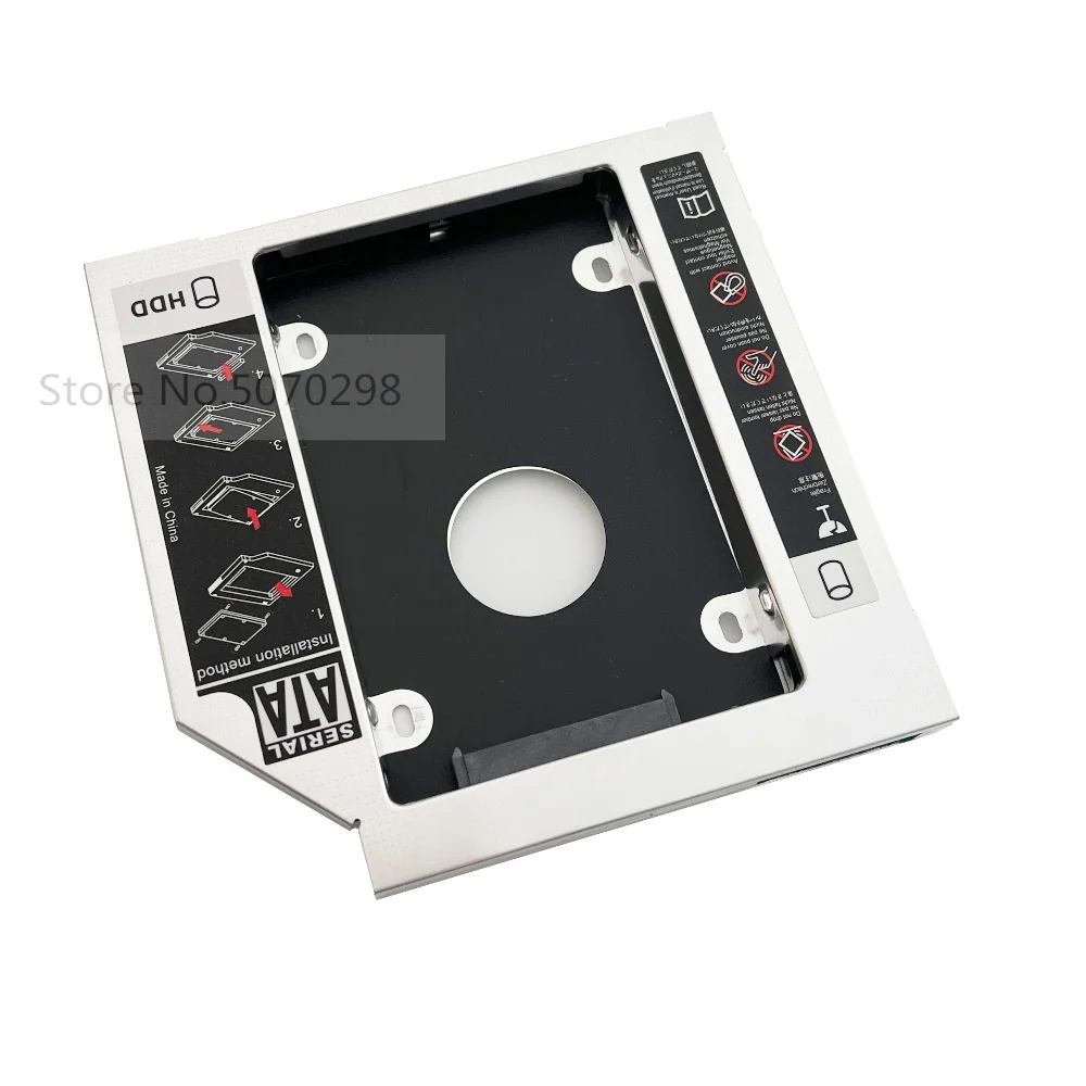 12.7mm 2nd HDD SSD Hard Drive Optical bay Caddy Frame Adapter for Toshiba L645 L645D L745 L745D L845 L845D L505D
12.7mm 2nd HDD SSD Hard Drive Optical bay Caddy Frame Adapter for Toshiba L645 L645D L745 L745D L845 L845D L505D
