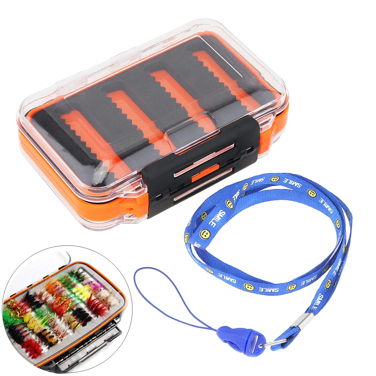 Environmental Material Double Sided Waterproof Flying Hooks Box Insect Lure Flying Bait Case Fly Fishing Tackle Box with Hang
Environmental Material Double Sided Waterproof Flying Hooks Box Insect Lure Flying Bait Case Fly Fishing Tackle Box with Hang