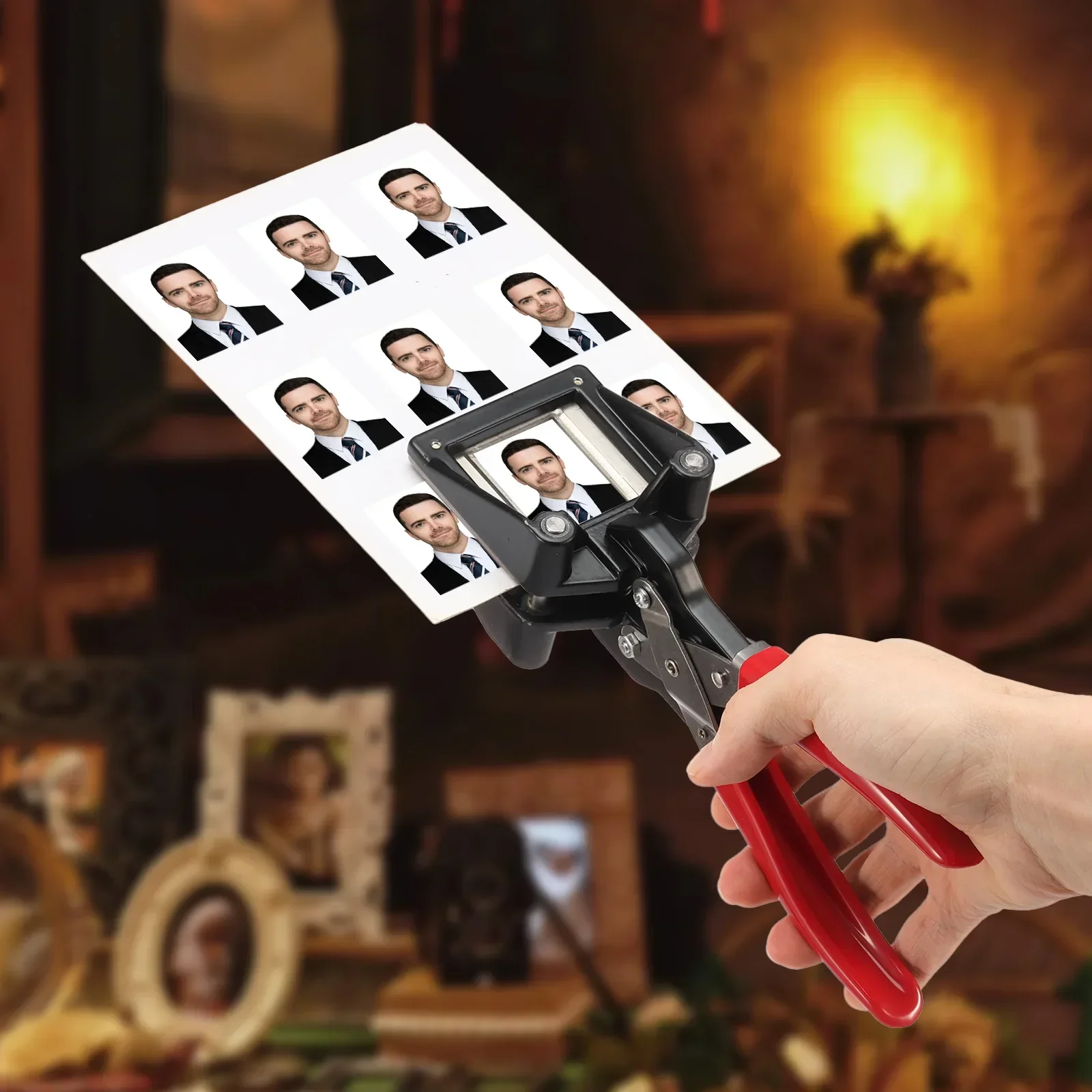 Handheld Passport Photo Cutter for Business Card Plastic and Metal Picture Cutter for Photography Studio Home and Office Use
Handheld Passport Photo Cutter for Business Card Plastic and Metal Picture Cutter for Photography Studio Home and Office Use