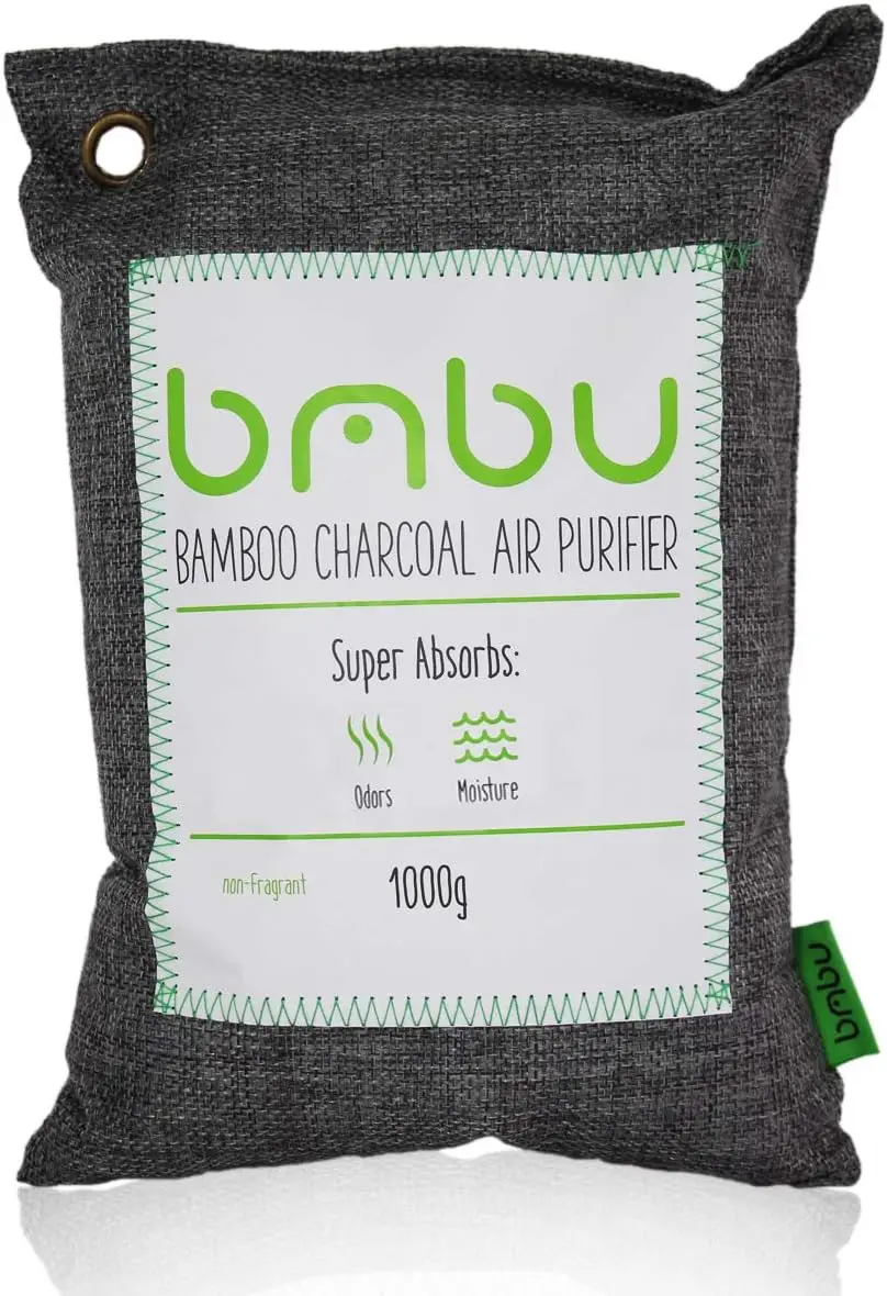 1000g Bamboo Charcoal Air Purifier Bag for Car Odor Removal and Moisture Control in RV, Closet, SUV
1000g Bamboo Charcoal Air Purifier Bag for Car Odor Removal and Moisture Control in RV, Closet, SUV