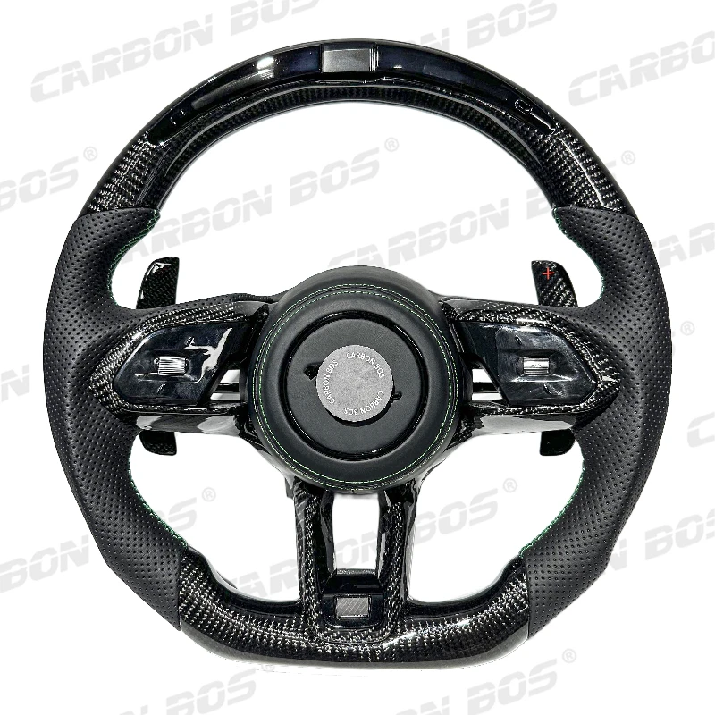 CarbonBos Car Steering Wheel for Jaguar XFL XEL E-PACE F-PACE Auto Accessories Carbon with Led Leather Car Parts Jaguar XE XF
CarbonBos Car Steering Wheel for Jaguar XFL XEL E-PACE F-PACE Auto Accessories Carbon with Led Leather Car Parts Jaguar XE XF