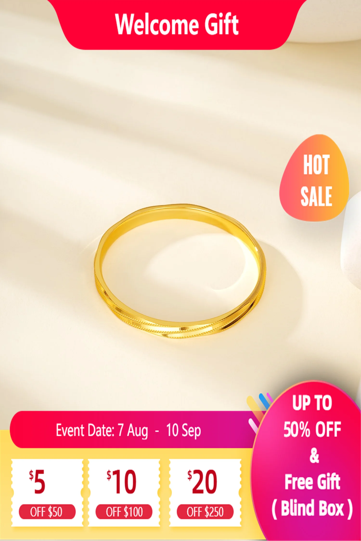 Lium Gems 24k Gold Vermeil Bangle Bracelets for Women 925 Sterling Silver Faceted Twisted Pattern Hinged Bracelet
Lium Gems 24k Gold Vermeil Bangle Bracelets for Women 925 Sterling Silver Faceted Twisted Pattern Hinged Bracelet