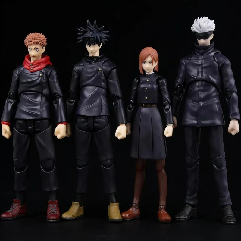 In Stock Bandai SHF Jujutsu Kaisen Yuji Itadori Megumi Fushiguro Nobara Kugisaki Satoru Gojo Articulated Action Figure
In Stock Bandai SHF Jujutsu Kaisen Yuji Itadori Megumi Fushiguro Nobara Kugisaki Satoru Gojo Articulated Action Figure