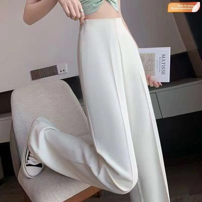 Весенне-летние широкие костюмные брюки с высокой талией Real ot Cleanfit Sle Zipper Element повседневные брюки для женщин среднего возраста
Весенне-летние широкие костюмные брюки с высокой талией Real ot Cleanfit Sle Zipper Element повседневные брюки для женщин среднего возраста