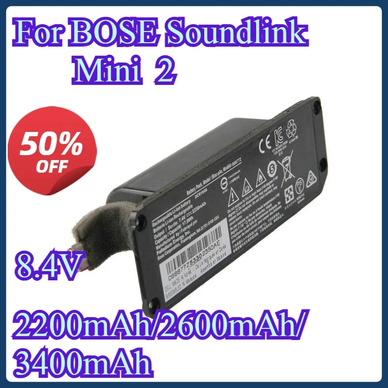 Запасной аккумулятор премиум-класса для BOSE Soundlink Mini 2 II Bose 088789 088796 088772 Bluetooth-колонки Батарейки с длительным сроком службы
Запасной аккумулятор премиум-класса для BOSE Soundlink Mini 2 II Bose 088789 088796 088772 Bluetooth-колонки Батарейки с длительным сроком службы