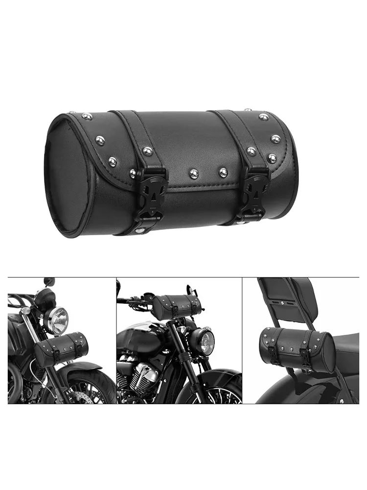Universal Motorcycle Fork Bag, Leather Saddle Bag, Waterproof Tool Storage Pouch
Universal Motorcycle Fork Bag, Leather Saddle Bag, Waterproof Tool Storage Pouch