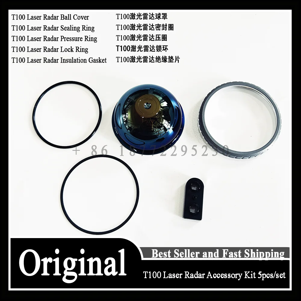 Original T100 Laser Radar Accessory Kit 5pcs/set for DJI Agras Agriculture Plant Protection Drone Accessories Repair Parts
Original T100 Laser Radar Accessory Kit 5pcs/set for DJI Agras Agriculture Plant Protection Drone Accessories Repair Parts