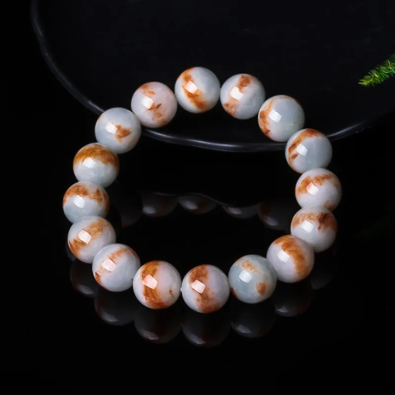 Natural Emerald Thread of Sky Red Jadeite 14mm Beads Bracelet Bangle Charm Jewellery Fashion Accessories Woman Luck Amulet Gift
Natural Emerald Thread of Sky Red Jadeite 14mm Beads Bracelet Bangle Charm Jewellery Fashion Accessories Woman Luck Amulet Gift