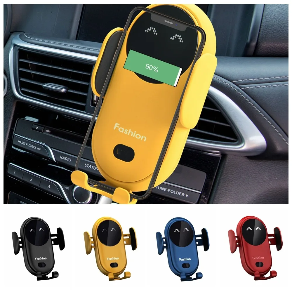Phone Holder Car Wireless Charger Fast Charging Infrared Sensing Wireless Car Charger Stand Wireless Charging vent clip
Phone Holder Car Wireless Charger Fast Charging Infrared Sensing Wireless Car Charger Stand Wireless Charging vent clip
