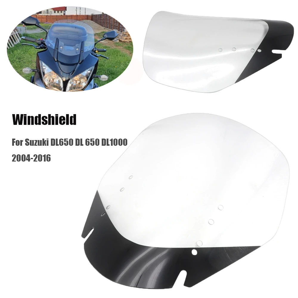 Motorcycle For Suzuki DL650 DL 650 DL1000 2004-2016 Windshield Windscreen Accessories Double Bubble Acrylic Smoke Black
Motorcycle For Suzuki DL650 DL 650 DL1000 2004-2016 Windshield Windscreen Accessories Double Bubble Acrylic Smoke Black