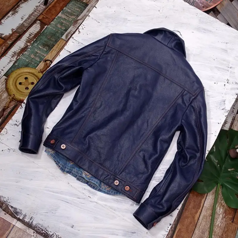 Rider0 Genuine Top Layer Cowhide Leather ort Sle Slim Fit High Rise Biker Jaet Men's Faion Spring Casual Coat
Rider0 Genuine Top Layer Cowhide Leather ort Sle Slim Fit High Rise Biker Jaet Men's Faion Spring Casual Coat