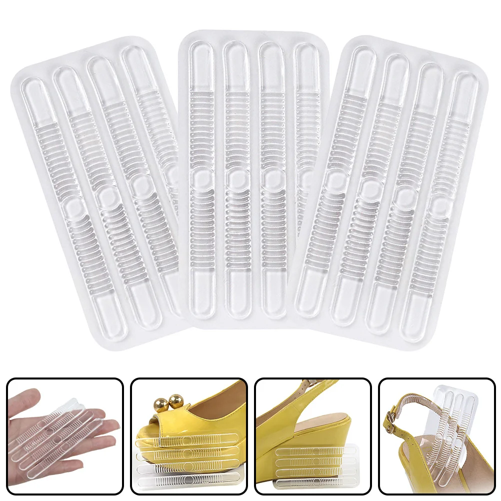 BESTYASH 5 Pcs Gel Heel Grips for Women Invisible Shoe Heel Pads Non Adhesive Friction Pads for Sandals and High Heels
BESTYASH 5 Pcs Gel Heel Grips for Women Invisible Shoe Heel Pads Non Adhesive Friction Pads for Sandals and High Heels