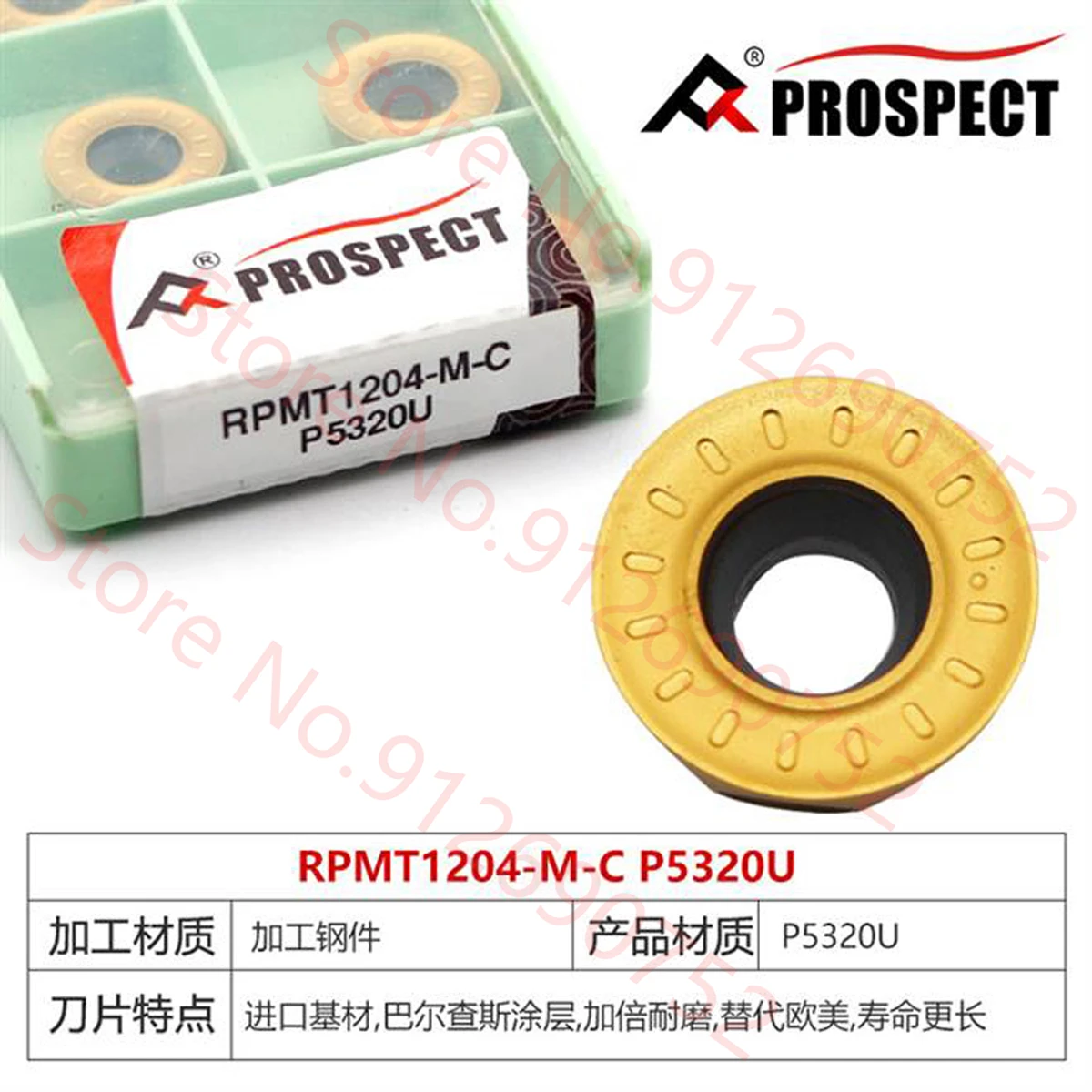 PROSPECT RPMT1204 RPMT1003MO RPMT1204MOE RPMT08T2MOE RPMT10T3MOE-FM JS M-C P5320U PT3000 P8010 PS530A P6205 Carbide Insert RPMT
PROSPECT RPMT1204 RPMT1003MO RPMT1204MOE RPMT08T2MOE RPMT10T3MOE-FM JS M-C P5320U PT3000 P8010 PS530A P6205 Carbide Insert RPMT