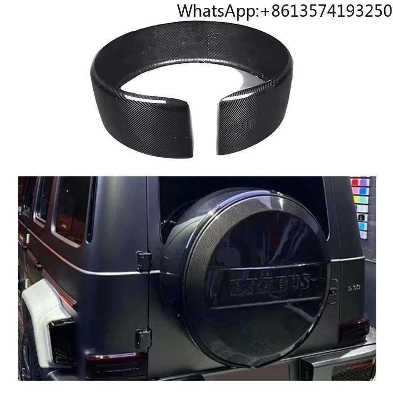 For Real Dry Carbon Fiber Body Kit for Mercedes Benz G W463 W464 2019 Spare Tire Ring Cover and Frame Included
For Real Dry Carbon Fiber Body Kit for Mercedes Benz G W463 W464 2019 Spare Tire Ring Cover and Frame Included