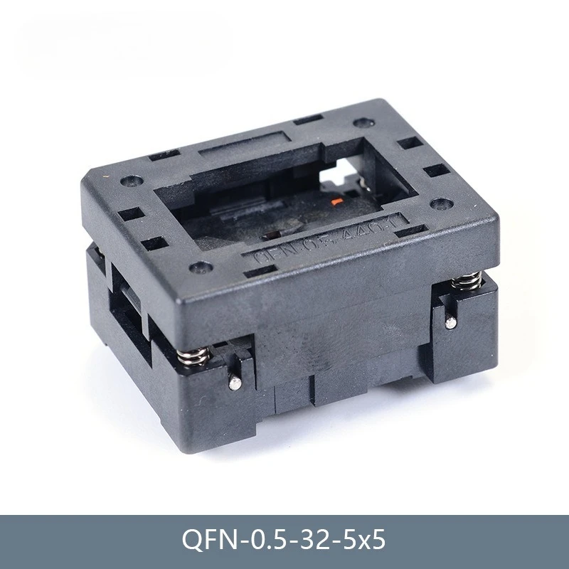 QFN32 Тестовое сиденье 0,5 мм 5*5 мм
QFN32 Тестовое сиденье 0,5 мм 5*5 мм