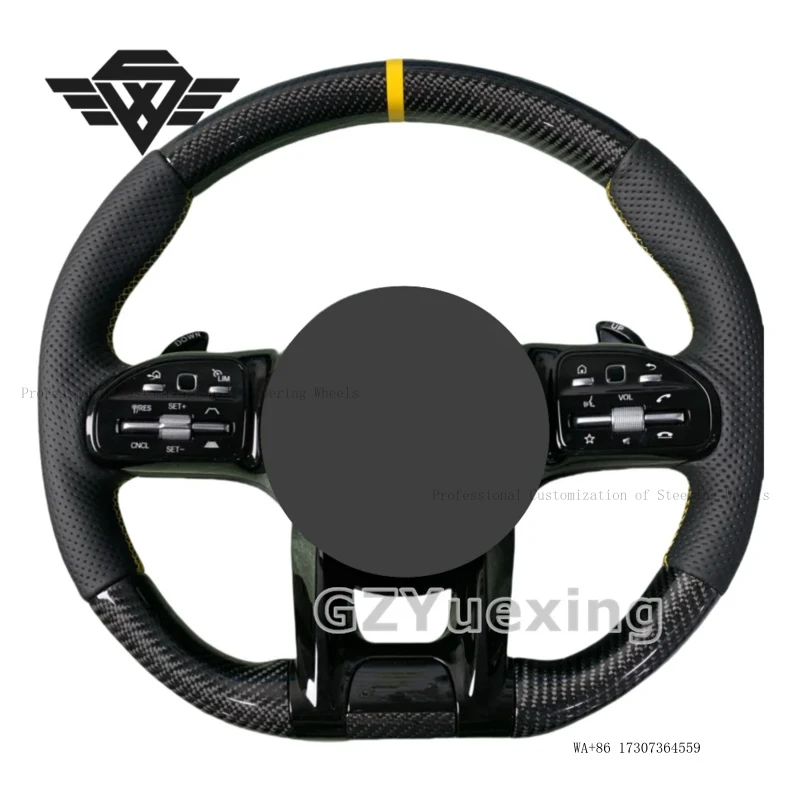 Hot Sales for Benz 809 W204 W205 W211 W212 W222 AMG GT GLE CLA a E S C G Class C63 E63 S63 G63 Carbon Fiber Steering Wheel
Hot Sales for Benz 809 W204 W205 W211 W212 W222 AMG GT GLE CLA a E S C G Class C63 E63 S63 G63 Carbon Fiber Steering Wheel