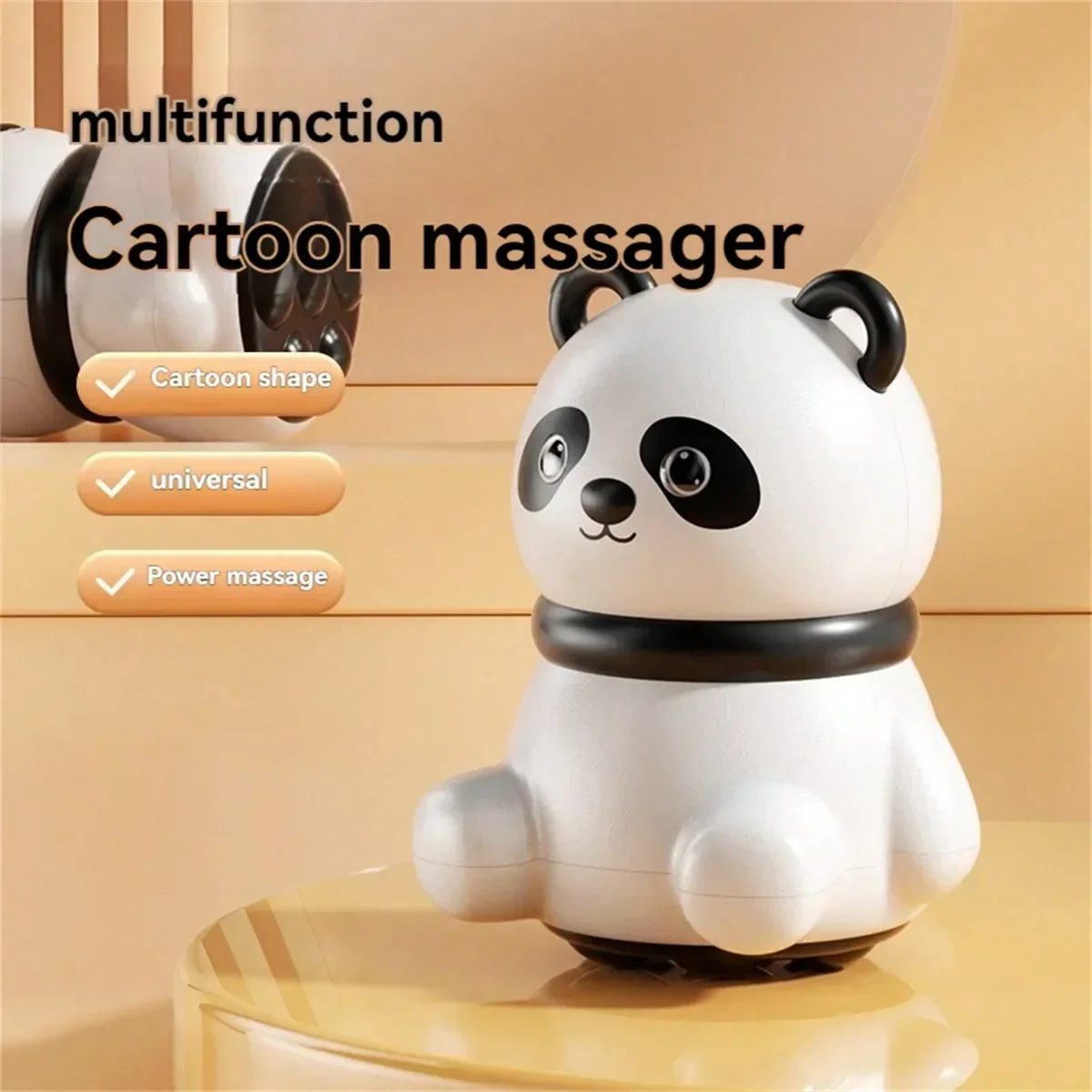 Panda Massager Fascia Gun Head Cervical Cartoon Decompression Mini Vibration Massage Instrument
Panda Massager Fascia Gun Head Cervical Cartoon Decompression Mini Vibration Massage Instrument