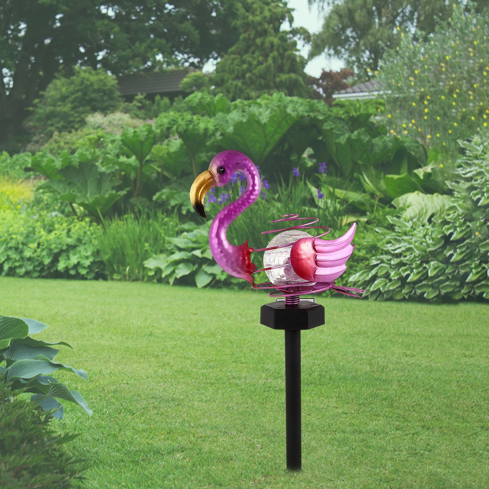 Flamingo Landscape Lights Solar Garden Stake Water Proof Powered Outdoor Resin Lamp
Flamingo Landscape Lights Solar Garden Stake Water Proof Powered Outdoor Resin Lamp