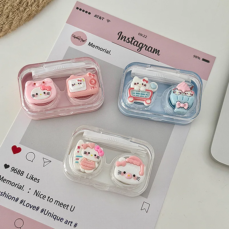 Beauty Lens Case Cute Cartoon Integrated Contact Lens Companion Box Storage Box Is Small and Carrying Lid Double Box
Beauty Lens Case Cute Cartoon Integrated Contact Lens Companion Box Storage Box Is Small and Carrying Lid Double Box