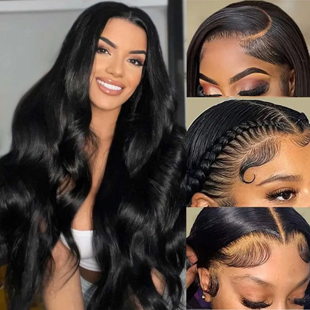 Alibele Body Wave 13x6 Transparent Lace Frontal Wig Human Hair Wigs Pre Plucked Lace Front Wigs Easy Install Wholesale For Women
Alibele Body Wave 13x6 Transparent Lace Frontal Wig Human Hair Wigs Pre Plucked Lace Front Wigs Easy Install Wholesale For Women