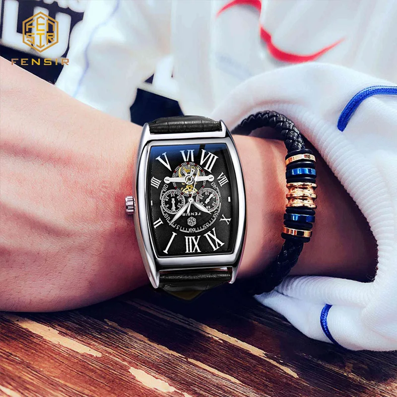 Creative Business Classic White Tonneau Quartz Watch Men Decorative Dial Hot Selling Unique Fashion Unique Clock Mens Wristwatch
Creative Business Classic White Tonneau Quartz Watch Men Decorative Dial Hot Selling Unique Fashion Unique Clock Mens Wristwatch
