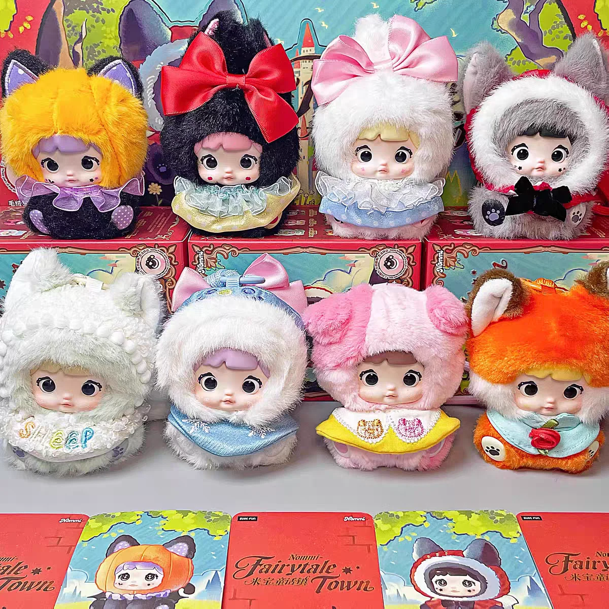 Nommi Nuomi Fairy Tale Town Series Vinyl Face Doll Blind Box Trendy Pendant Ornament Cute Birthday Gift for Kids And Collectors
Nommi Nuomi Fairy Tale Town Series Vinyl Face Doll Blind Box Trendy Pendant Ornament Cute Birthday Gift for Kids And Collectors