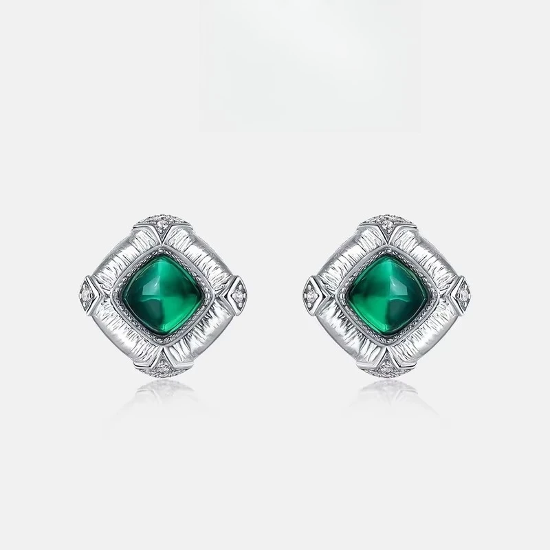 Sugar Tower Technology Cultivates Jade Earrings S925 Silver Plated 18K Gold PT950 Platinum Retro Earrings
Sugar Tower Technology Cultivates Jade Earrings S925 Silver Plated 18K Gold PT950 Platinum Retro Earrings
