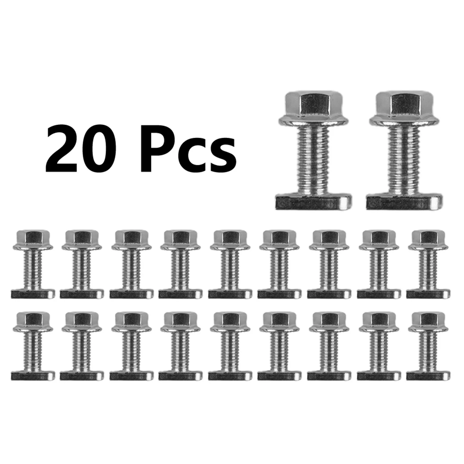 For Mounting T-type Screw Fasteners Hardware DIN 6923 Head Washed Light 23*10*4mm 304 Stainless Steel Pratical
For Mounting T-type Screw Fasteners Hardware DIN 6923 Head Washed Light 23*10*4mm 304 Stainless Steel Pratical