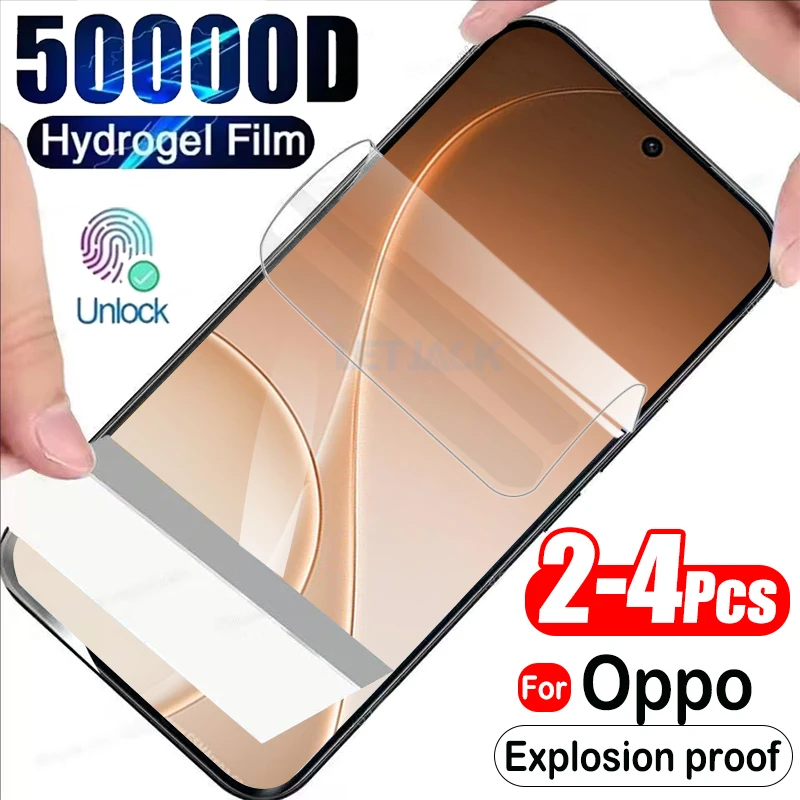 2-4Piece Hydrogel Film for Oppo Reno15 Pro Max Full Cover Screen Protector for Reno14 15 Pro Mini Soft Silicone Protective Film
2-4Piece Hydrogel Film for Oppo Reno15 Pro Max Full Cover Screen Protector for Reno14 15 Pro Mini Soft Silicone Protective Film