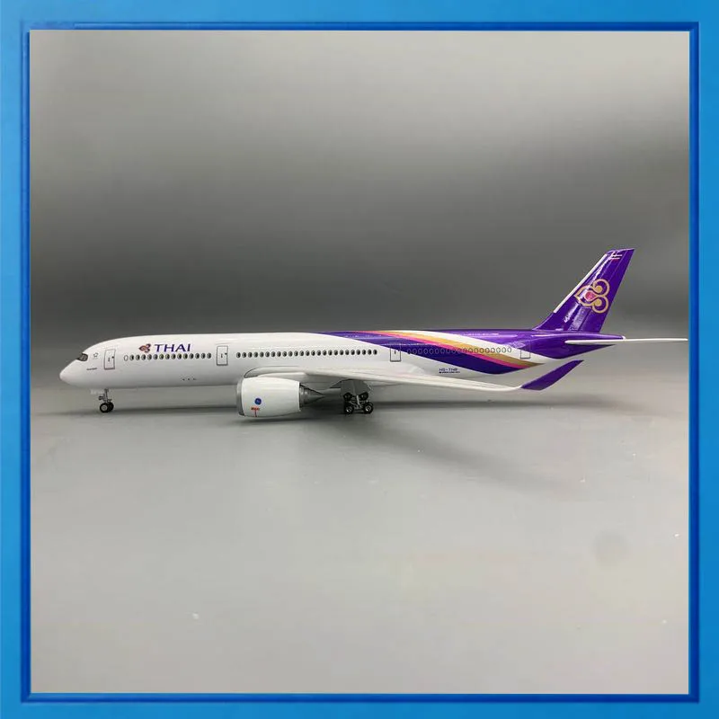 Thai Airways Airbus A350 Airplane Model 47cm Simulation Static With Led Light With Landing Gear Home Office Desktop Ornament
Thai Airways Airbus A350 Airplane Model 47cm Simulation Static With Led Light With Landing Gear Home Office Desktop Ornament