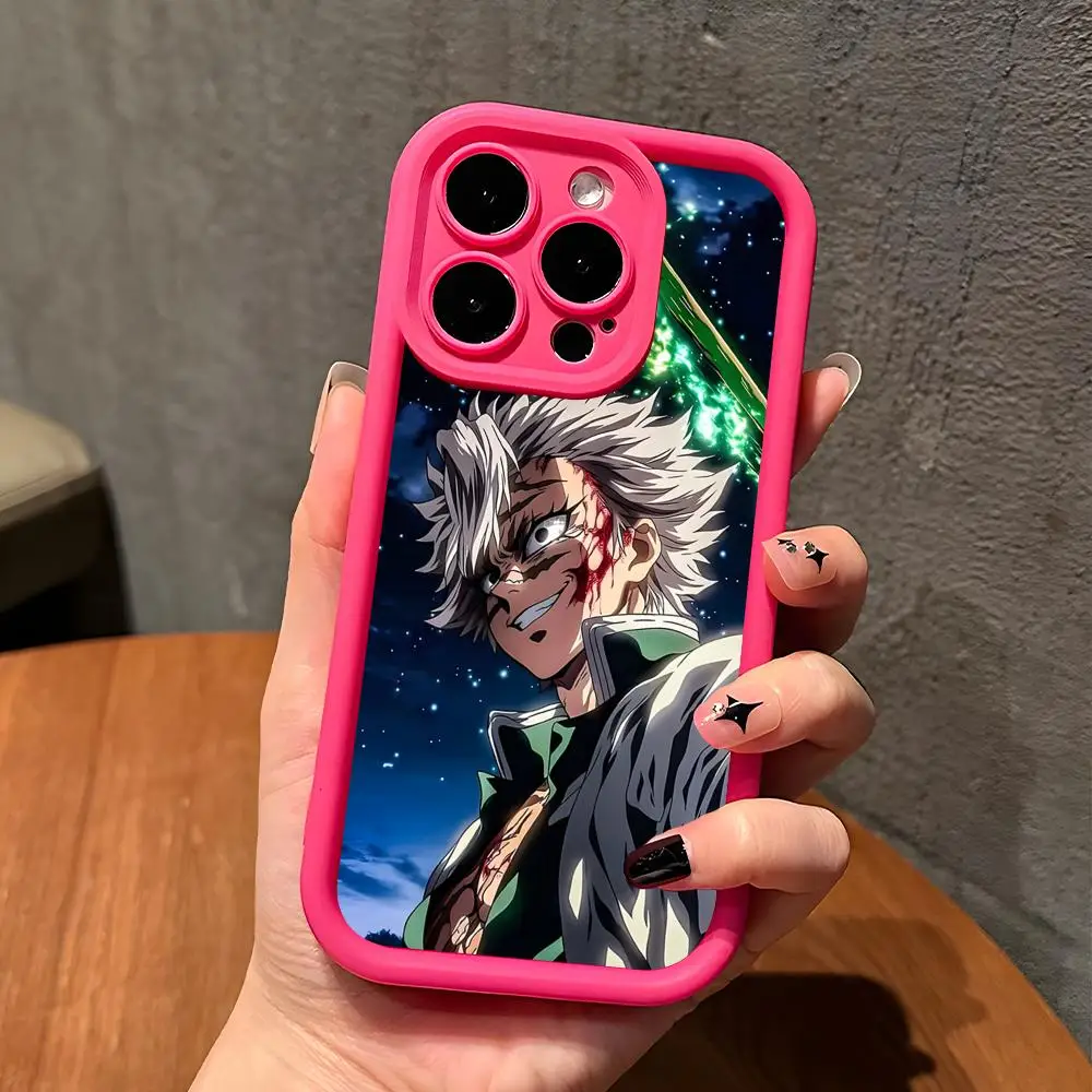 Чехол для телефона Blade Extinction Sanemi для iPhone 17 16 15 14 13 12 11 Air Pro Max Plus, утолщенный, из ТПУ, разноцветный, роскошный, красивый
Чехол для телефона Blade Extinction Sanemi для iPhone 17 16 15 14 13 12 11 Air Pro Max Plus, утолщенный, из ТПУ, разноцветный, роскошный, красивый