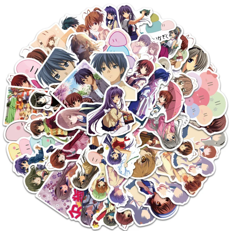 10/25/50Pcs Anime CLANNAD Stickers Cartoon Graffiti Waterproof Sticker Luggage Suitcase Notebook Laptop Motorbike
10/25/50Pcs Anime CLANNAD Stickers Cartoon Graffiti Waterproof Sticker Luggage Suitcase Notebook Laptop Motorbike