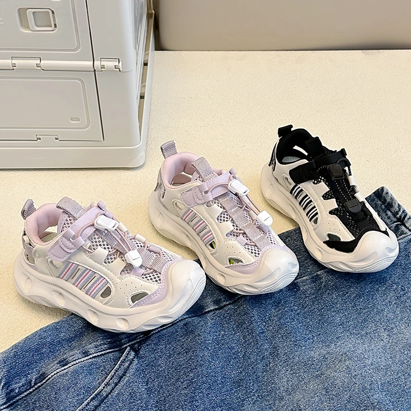 YUYIN New Children's Summer Hollow-Out Sports Shoes Breathable Mesh Boys and Girls Running Shoes Non-Slip Children's Sandals
YUYIN New Children's Summer Hollow-Out Sports Shoes Breathable Mesh Boys and Girls Running Shoes Non-Slip Children's Sandals