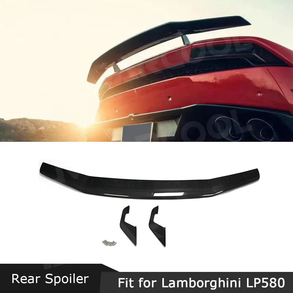 Carbon Fiber Rear Trunk Spoiler Lip Wings Case For Lamborghini Huracan LP580 LP610 2014-2018
Carbon Fiber Rear Trunk Spoiler Lip Wings Case For Lamborghini Huracan LP580 LP610 2014-2018