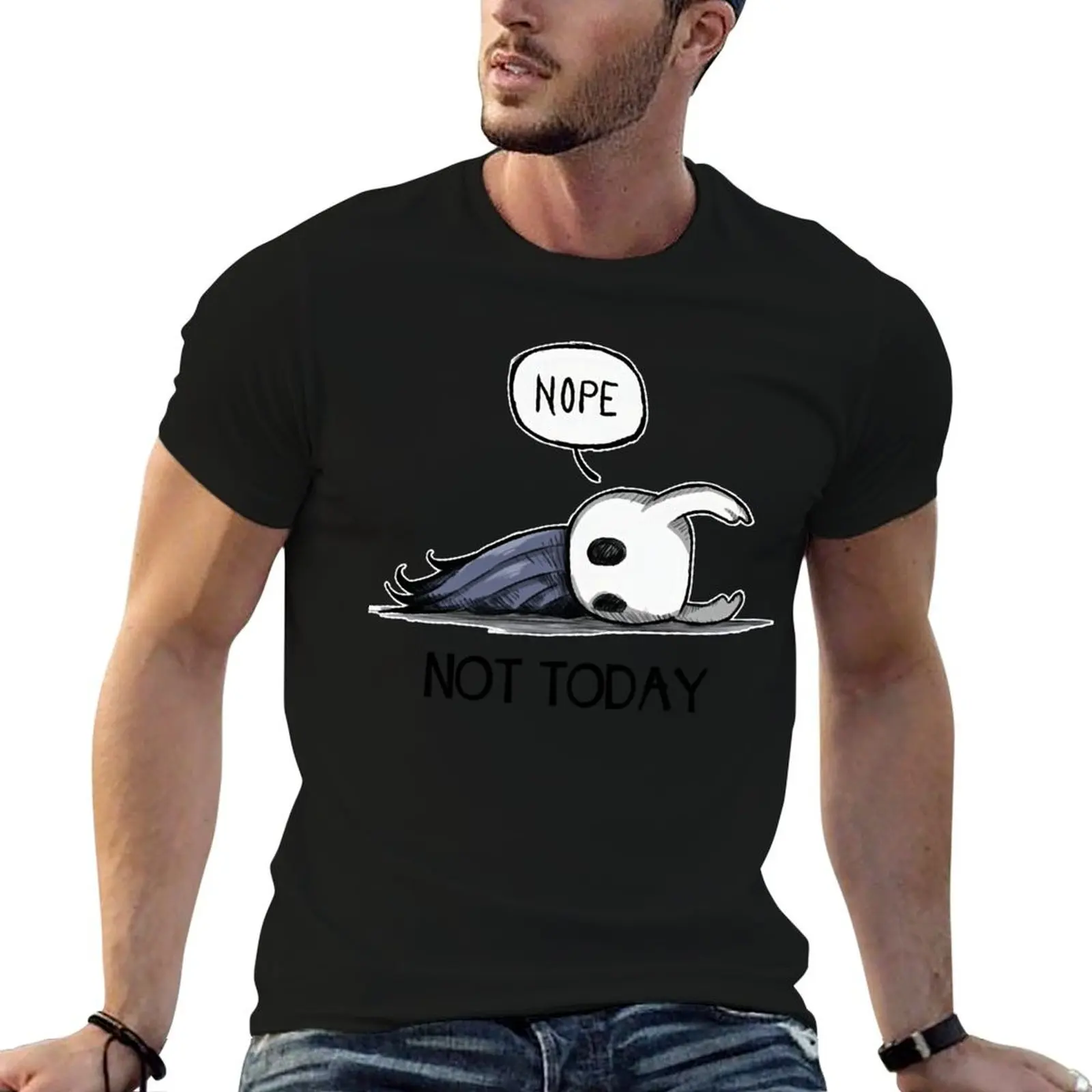 Hollow Knight Nope Not Today T-Shirt cotton t shirt man t shirt man casual man t shirt designer T-shirt
Hollow Knight Nope Not Today T-Shirt cotton t shirt man t shirt man casual man t shirt designer T-shirt