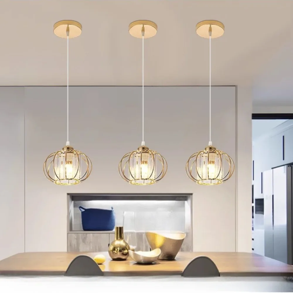 Modern Crystal LED Chandelier Gold Pendant Light Height Adjustable Brass Living Room Ceiling Hanging Light Home Lighting Fixture
Modern Crystal LED Chandelier Gold Pendant Light Height Adjustable Brass Living Room Ceiling Hanging Light Home Lighting Fixture
