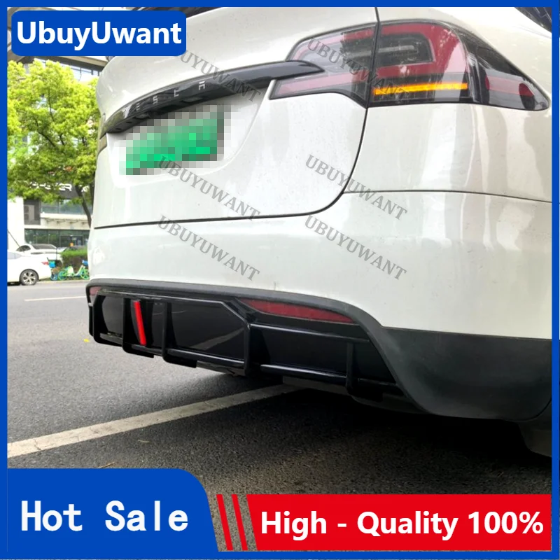 For Tesla Model X 2021-2025 Carbon Color/ Glossy Black rear lip modified black rear spoiler diffuser splitter car kit
For Tesla Model X 2021-2025 Carbon Color/ Glossy Black rear lip modified black rear spoiler diffuser splitter car kit