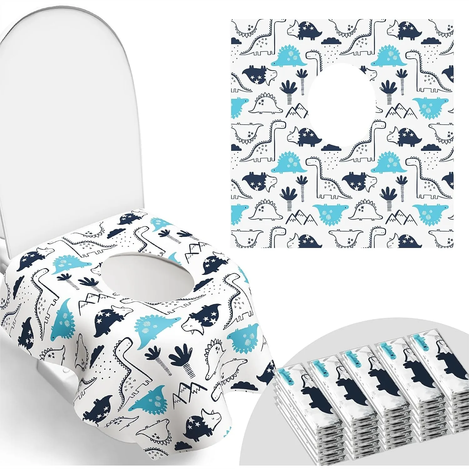 Disposable Toilet Seat Covers 30 Pack, Extra Large Waterproof Potty Liners for Toddlers Kids Adults, Individually Wrapped for
Disposable Toilet Seat Covers 30 Pack, Extra Large Waterproof Potty Liners for Toddlers Kids Adults, Individually Wrapped for