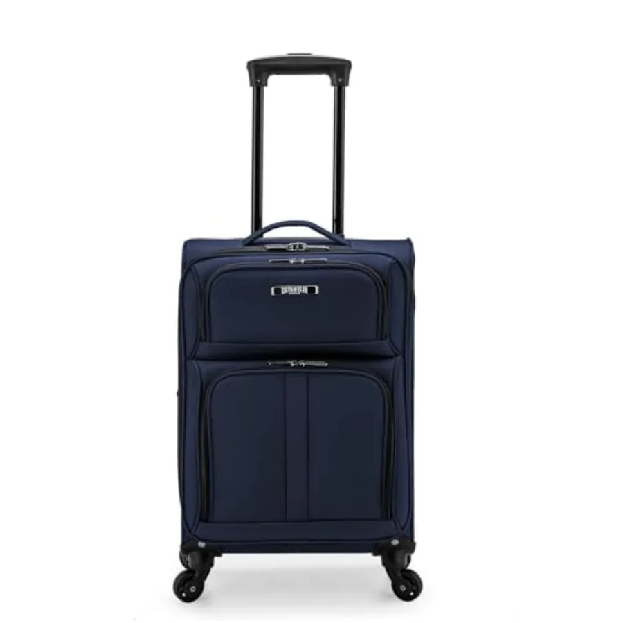 Сумка для путешественников U.S. Traveler Anzio Softside Expandable с колесами-спиннерами, темно-синяя, 22 дюйма, ручная кладь
Сумка для путешественников U.S. Traveler Anzio Softside Expandable с колесами-спиннерами, темно-синяя, 22 дюйма, ручная кладь
