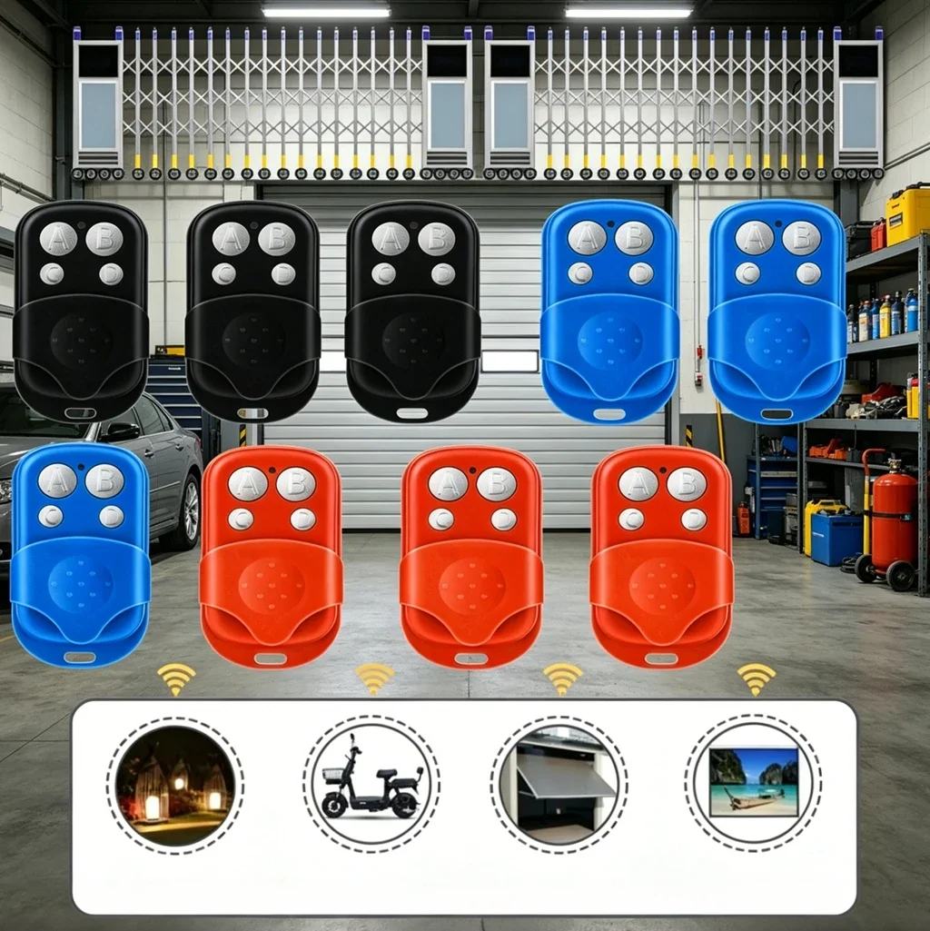 Universal Garage Door Opener Remote Control 433MHZ 433.92MHZ Code Grabber Clone Gate Key Fob Command Hand Transmitter
Universal Garage Door Opener Remote Control 433MHZ 433.92MHZ Code Grabber Clone Gate Key Fob Command Hand Transmitter