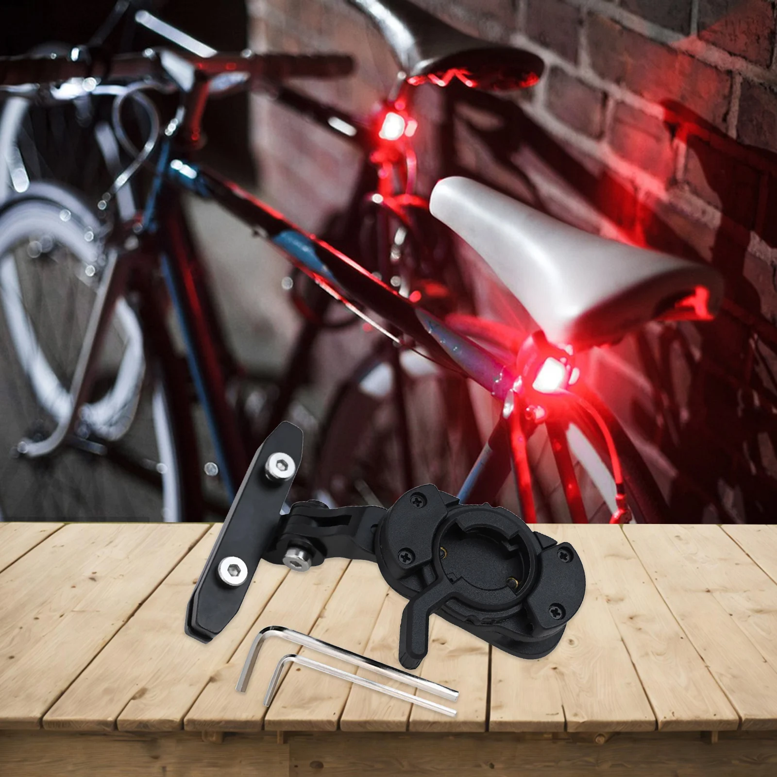 Cycling Cycling Lamp Mount Bike Taillight Mount Black as Shown In The Picture Aluminium Alloy Easy To Install Extra Length
Cycling Cycling Lamp Mount Bike Taillight Mount Black as Shown In The Picture Aluminium Alloy Easy To Install Extra Length