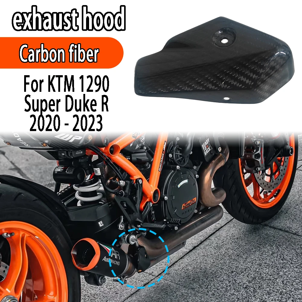For KTM 1290 Super Duke R Superduke 1290 2020 2021 2022 2023Carbon fiber exhaust protective cover fairing motorcycle accessories
For KTM 1290 Super Duke R Superduke 1290 2020 2021 2022 2023Carbon fiber exhaust protective cover fairing motorcycle accessories