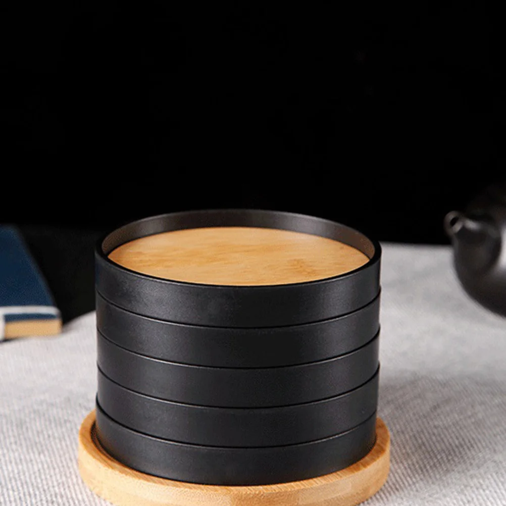 6Pcs Bamboo Cup Pad Set Round Tea Cup Tray Heat Insulation Coasters Tea Serving Tray Practical Household Supplies
6Pcs Bamboo Cup Pad Set Round Tea Cup Tray Heat Insulation Coasters Tea Serving Tray Practical Household Supplies